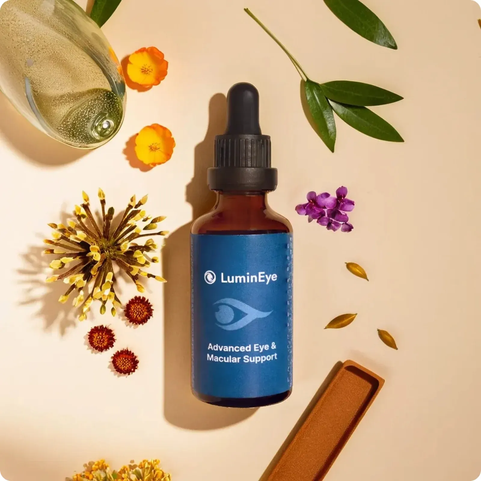 LuminEye™ advanced liquid eye wellness formula for vision clarity and comfort